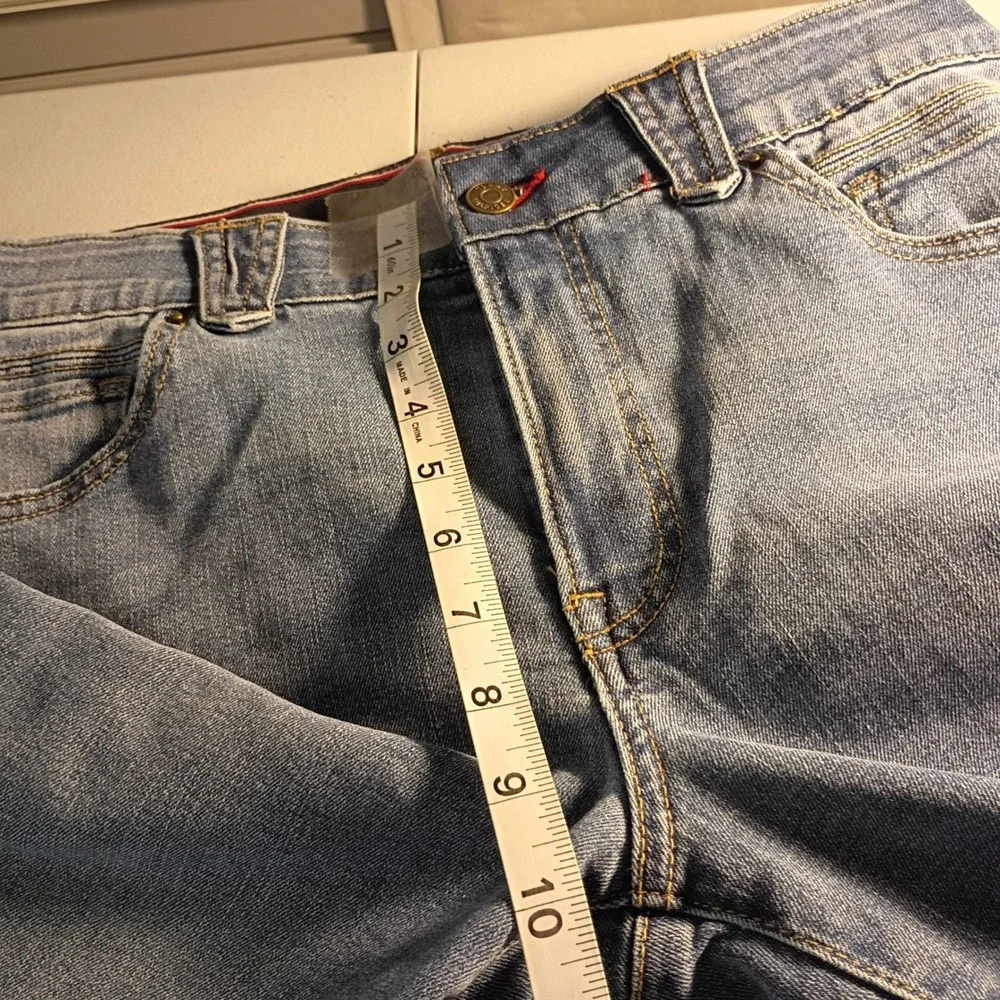 Tommy Hilfiger Womens High Rise Skinny Jeans Medium Wash Blue Size 10 Stretch